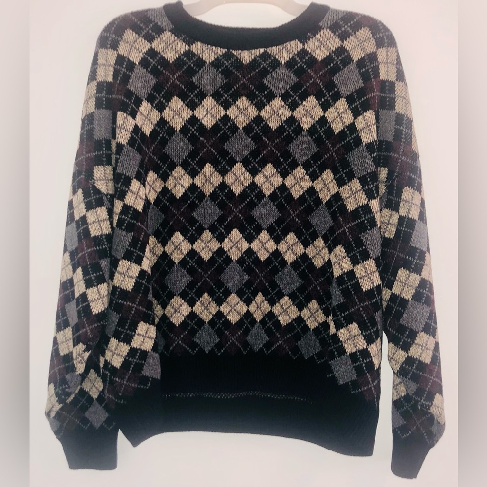 Vintage Towncraft 1980's men’s sweater size large.